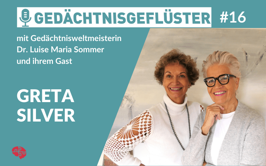 #17 Greta Silver zu Gast in meinem „GedächtnisGeflüster“